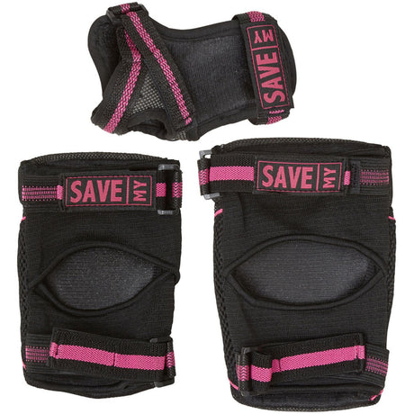 Street Surfing Save My Bones Protective Set Pink
