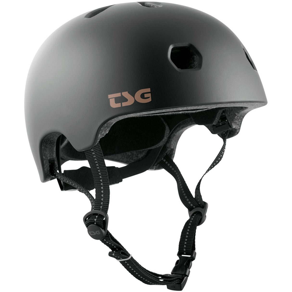 Street Surfing TSG Meta Lightweight Skate Helmet Black