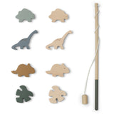LIEWOOD Dino / Hunter Green Multi Mix Sebastian Fishing Game