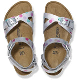 Birkenstock Rio AS Kids BF Elec. Metallic SilverDots
