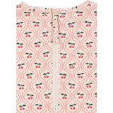 Konges Sløjd Cherry Pink Motif Merle Ls Swimsuit Grs