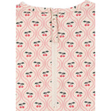 Konges Sløjd Cherry Pink Motif Merle Ls Swimsuit Grs