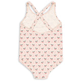 Konges Sløjd Cherry Pink Motif Merle Swimsuit Grs