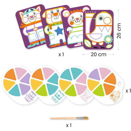 Djeco Creative Painting, Chubby Cheeks