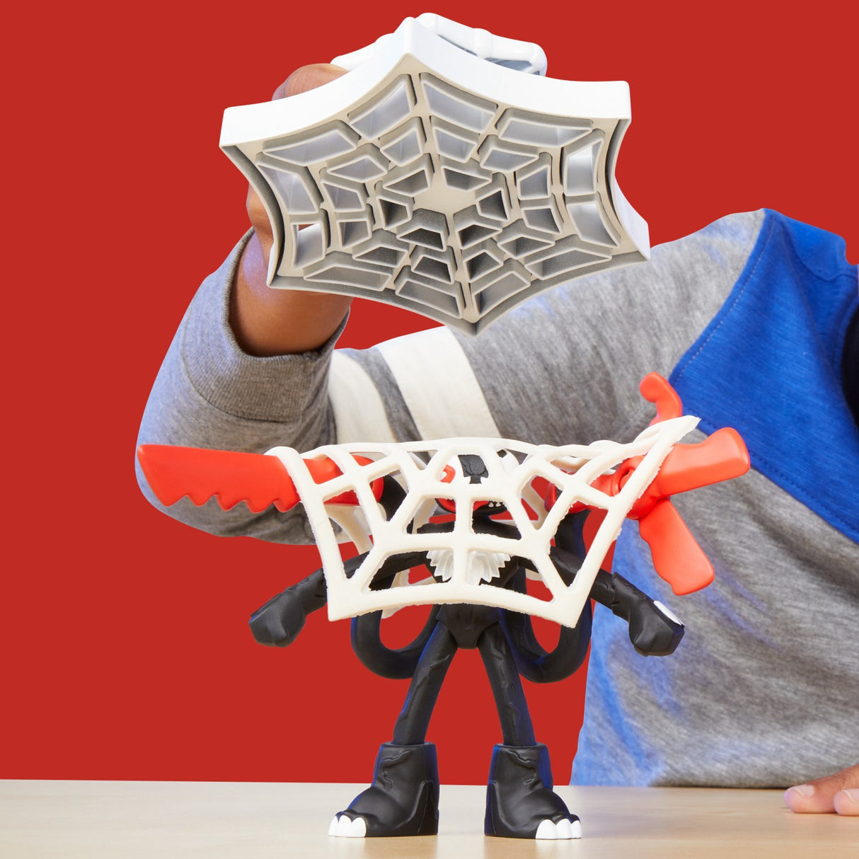 Play-Doh Spiderman Opsendelse & Skær Slag