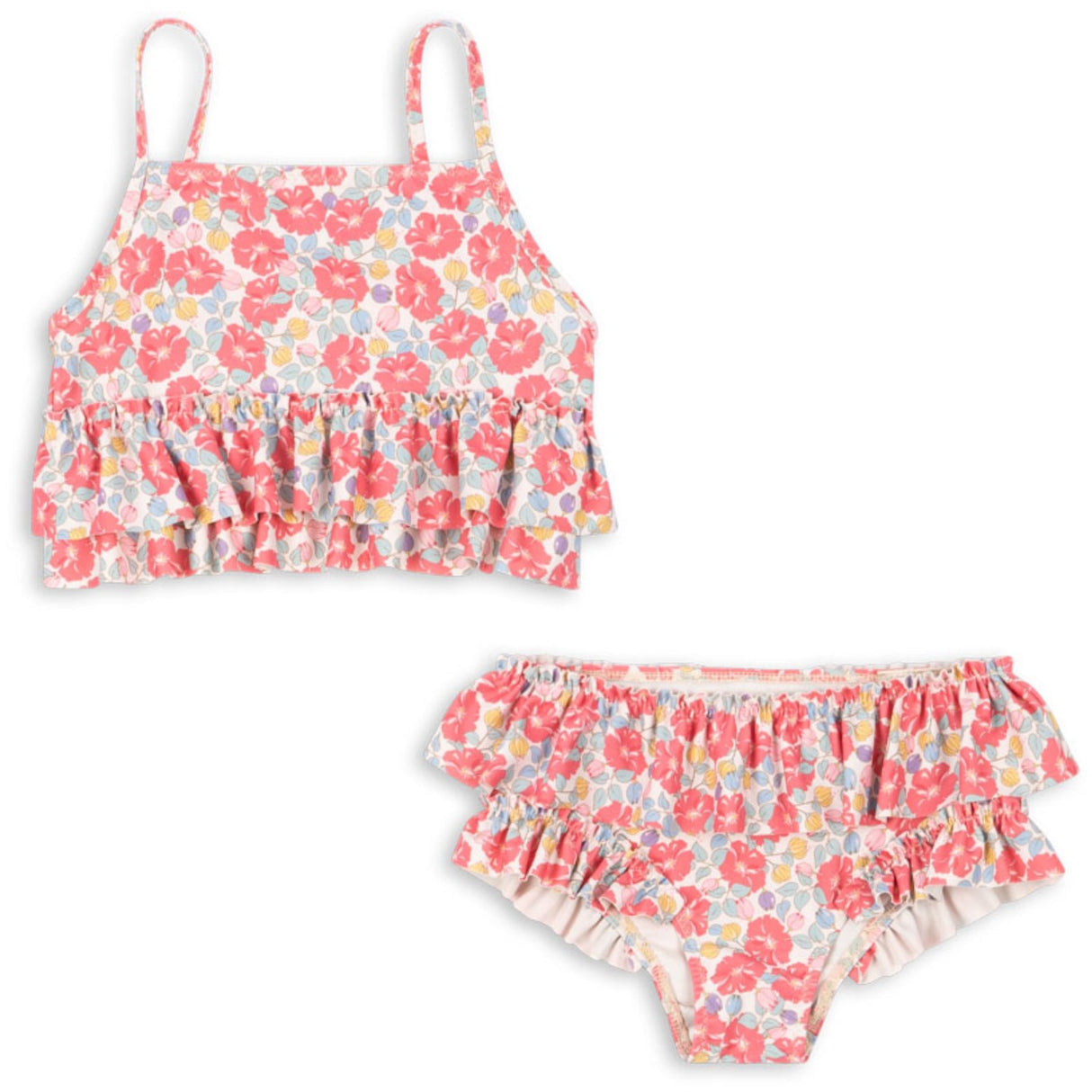 Konges Sløjd Rose Anglaise Manuca Frill Bikini Grs