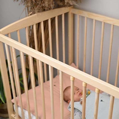 Nordbaby Natural Pine Cot Lassio 60X120