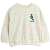 Mini Rodini Offwhite Bird Emb Neps Sweatshirt