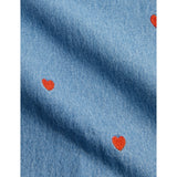 Mini Rodini Blue Mini Hearts Aoe Woven Dress