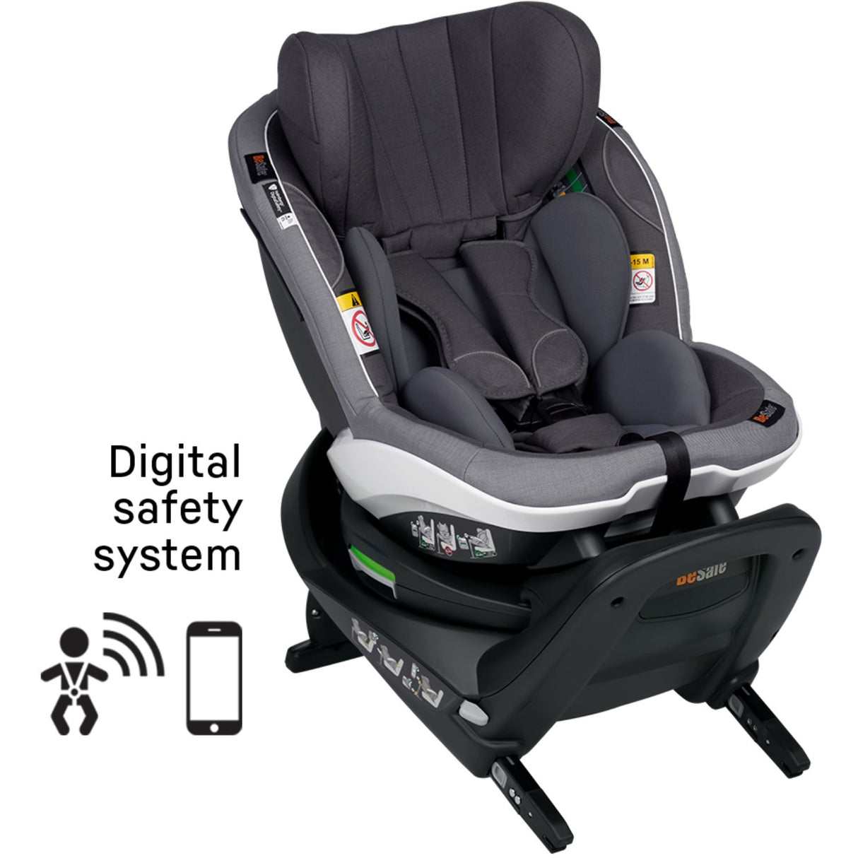 BeSafe Metallic Melange iZi Turn M i-Size Car Seat