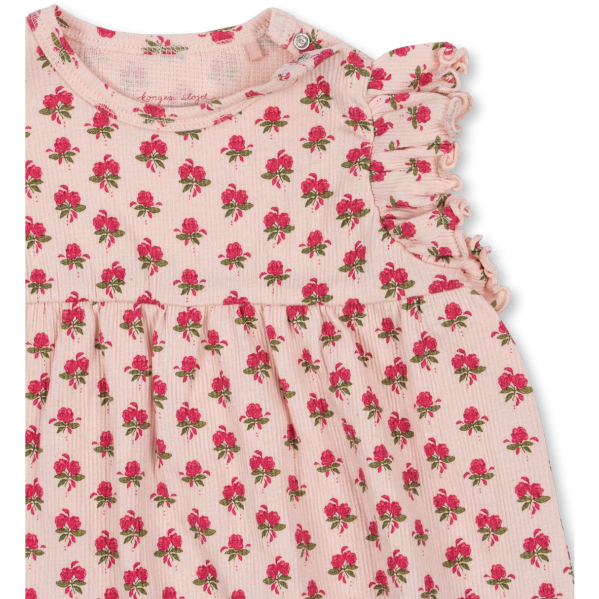 Konges Sløjd Rosie Rose Chleo Frill Romper Ocs