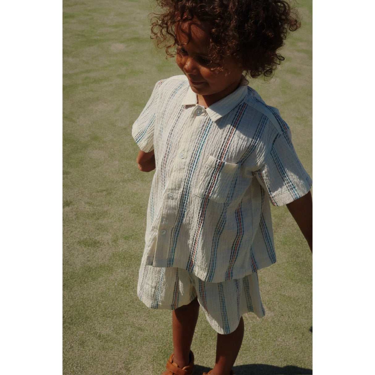 Konges Sløjd Antique White Vincent Ss Shirt Gots