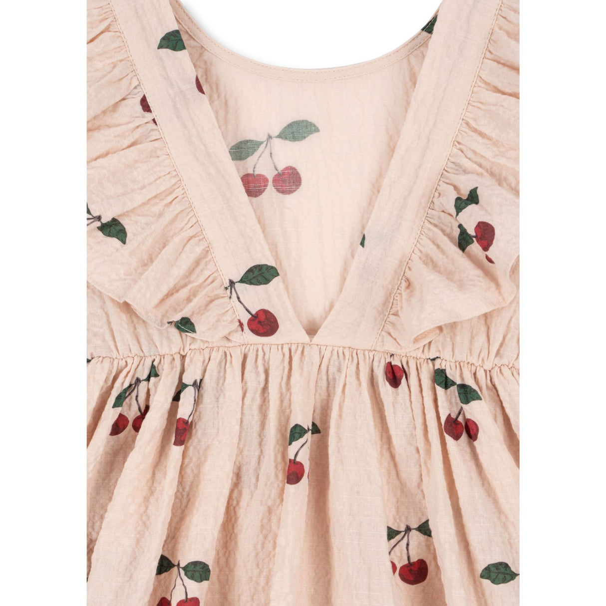 Konges Sløjd Ma Grande Cerise Pink Elin Dress Gots