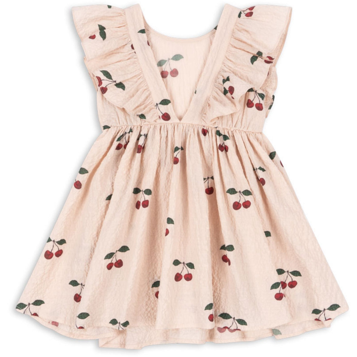 Konges Sløjd Ma Grande Cerise Pink Elin Dress Gots