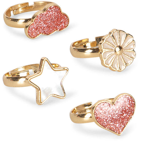 Konges Sløjd Multi Color Ring Set 12 Pcs