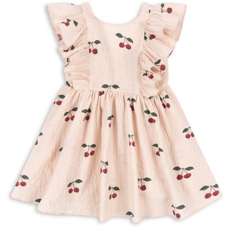 Konges Sløjd Ma Grande Cerise Pink Elin Dress Gots