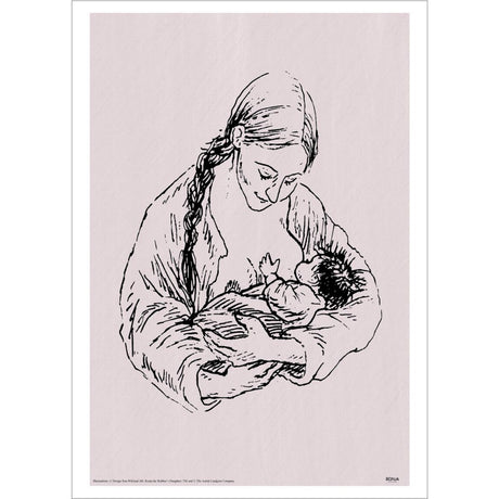 Poster & Frame Astrid Lindgren - Mom - Ronja The Robbers Daughter