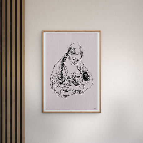 Poster & Frame Astrid Lindgren - Mom - Ronja The Robbers Daughter