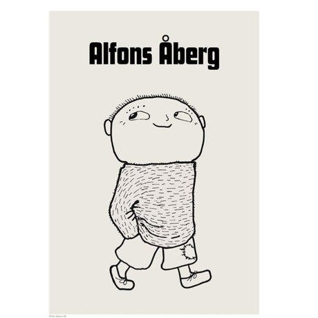 Poster & Frame Alfons Åberg - Alfons Åberg - Hænder I Lommen
