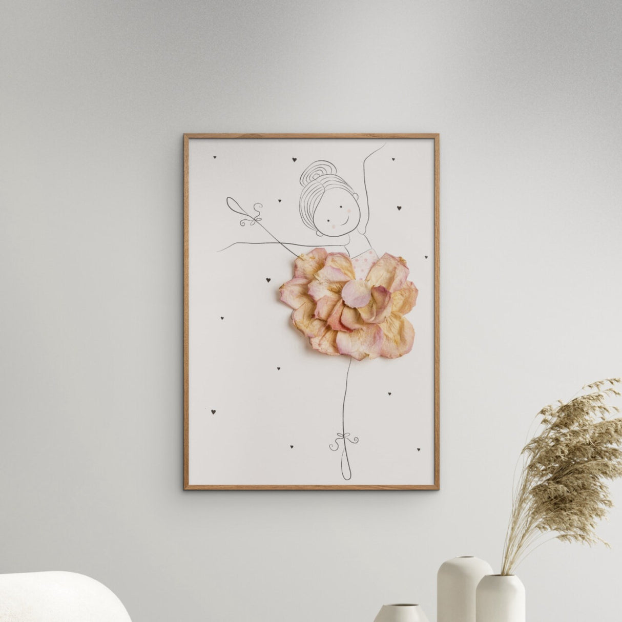 Poster & Frame Mette Handberg - Ballerina Emma