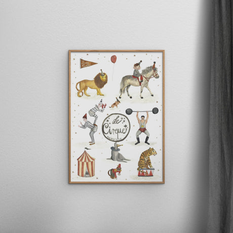 Poster & Frame Tiny Goods - Big Circus