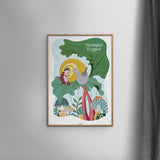 Poster & Frame Tiny Tails - Mariehønen Evigglad