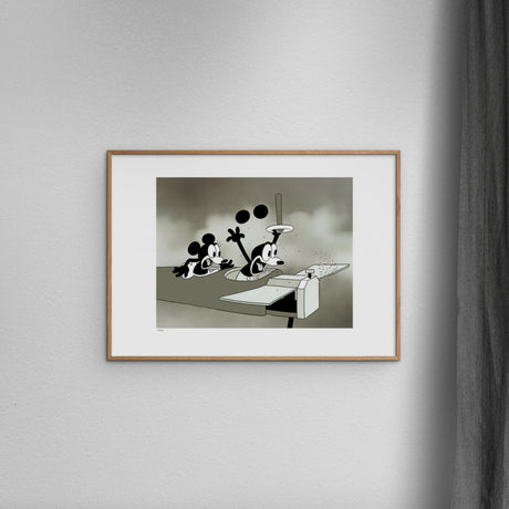 Poster & Frame Disney - Vintage Crazy Plane No. 01