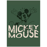 Poster & Frame Disney - Wavy Mickey Green