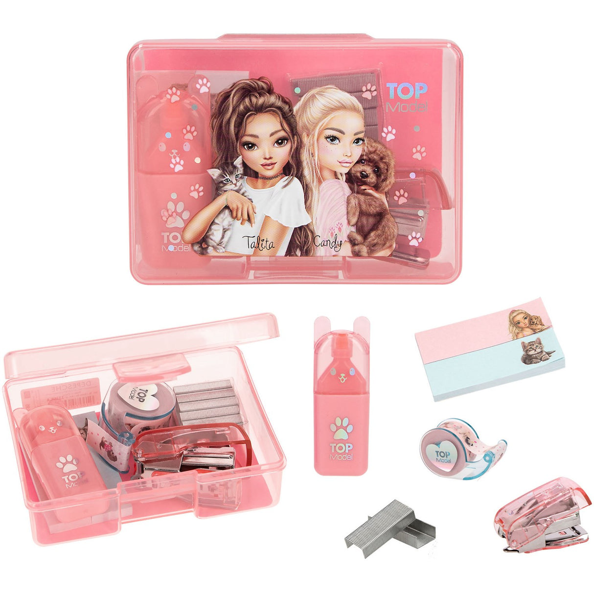 TOPModel Pink Mini Stationary Set