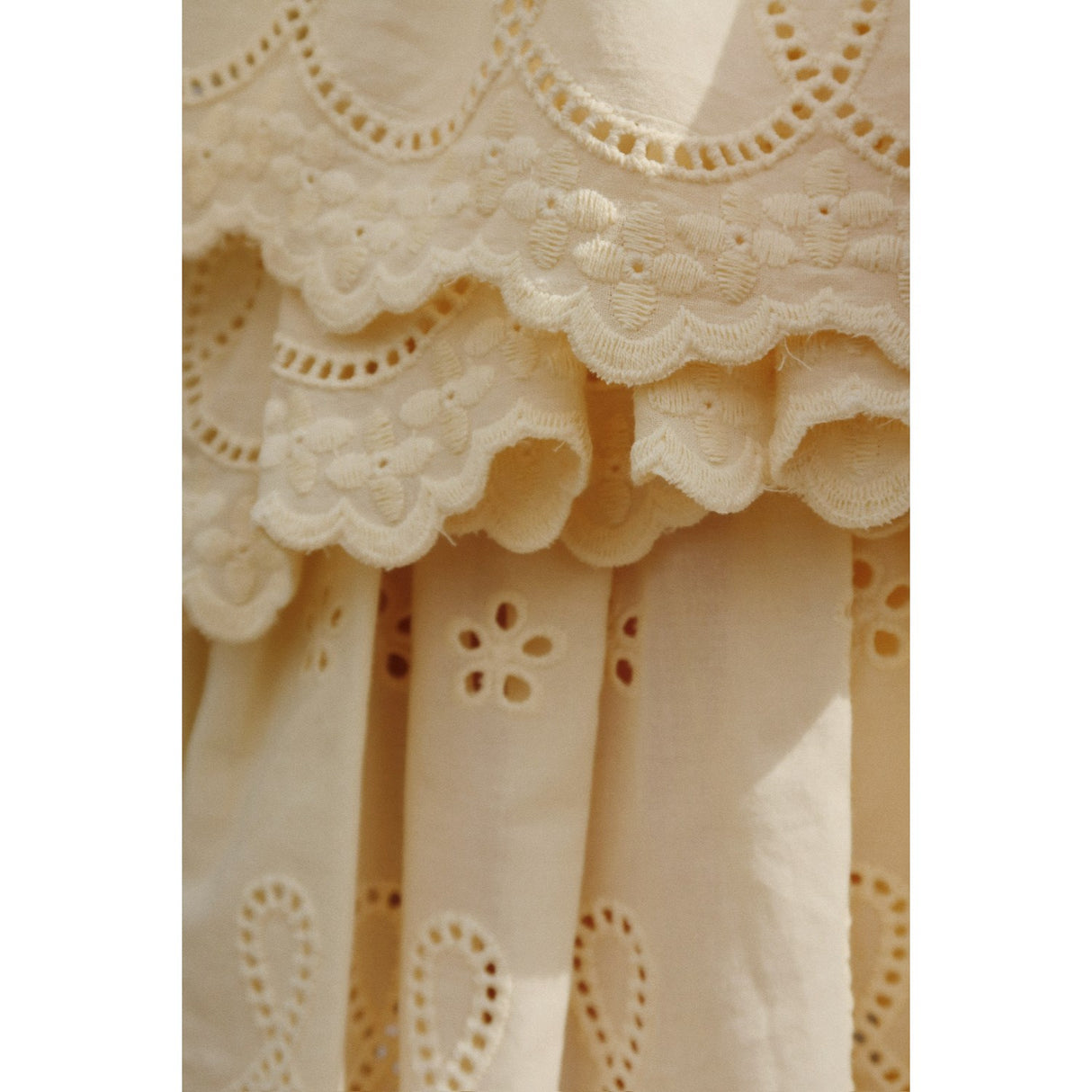 Konges Sløjd Cloud Cream Posey Smock Skirt