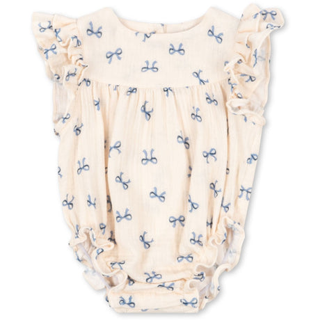 Konges Sløjd Bow Bleu Coco Romper Gots