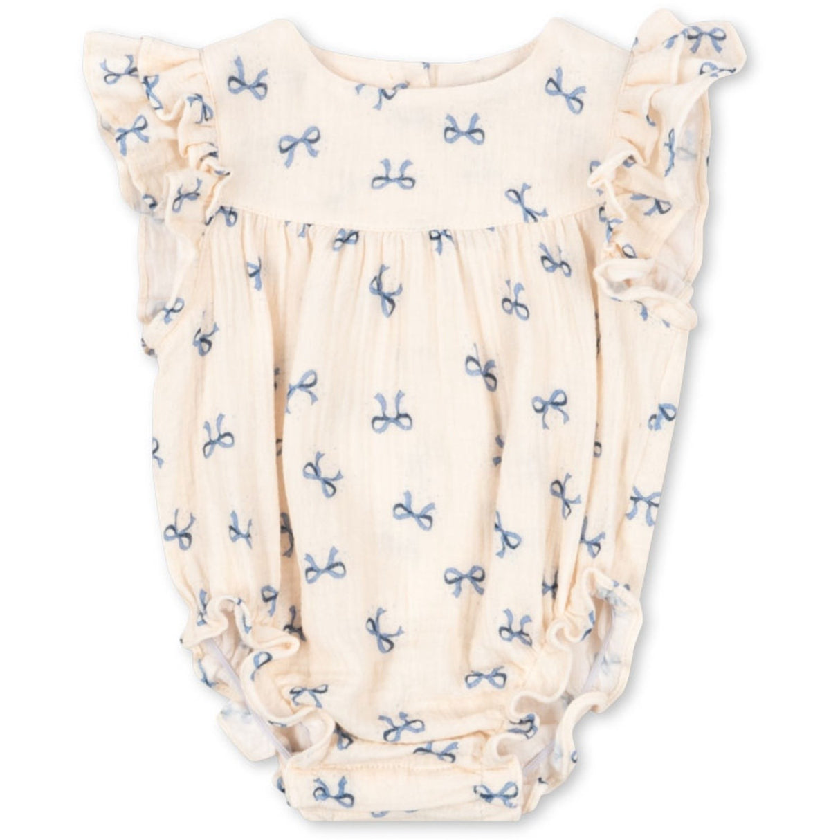 Konges Sløjd Bow Bleu Coco Romper Gots