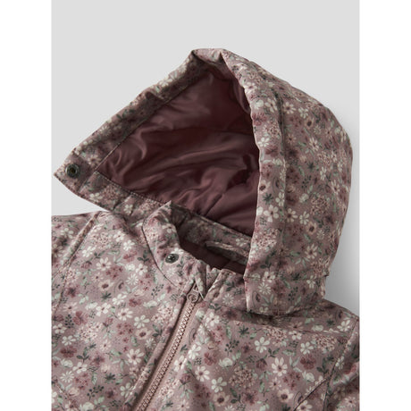 Name It Woodrose Flower Nbfmaxi Pa Jacket Aop