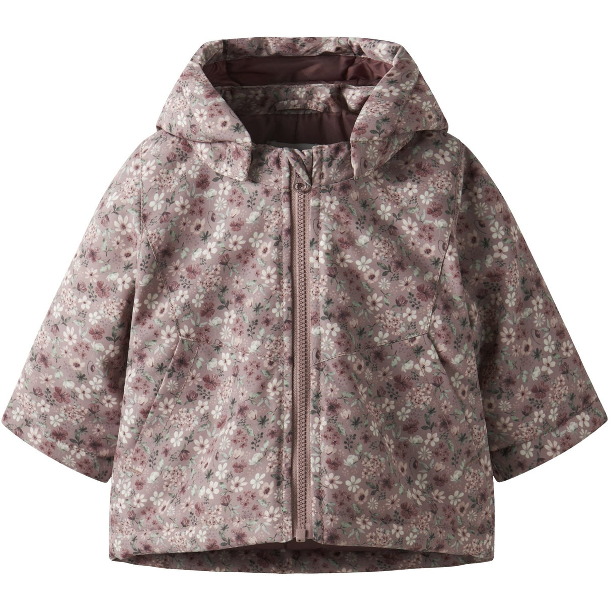 Name It Woodrose Flower Nbfmaxi Pa Jacket Aop