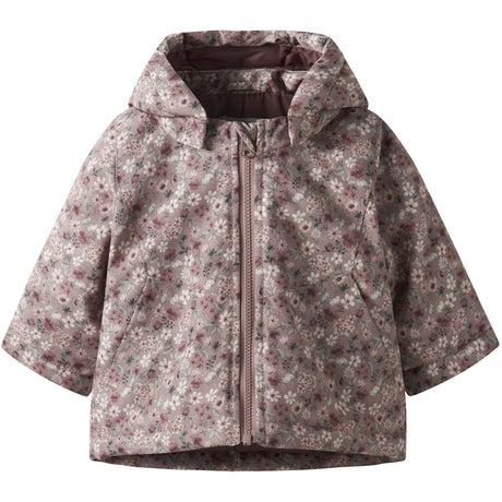 Name It Woodrose Flower Nbfmaxi Pa Jacket Aop
