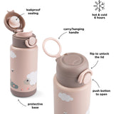 DonebyDeer Powder Thermal Bottle Tiny Farm 340 Ml
