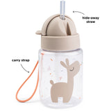 DonebyDeer Sand Water Bottle With Straws Celebration 280 Ml