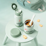 DonebyDeer Green Thermal Food Jar Playground 300 Ml