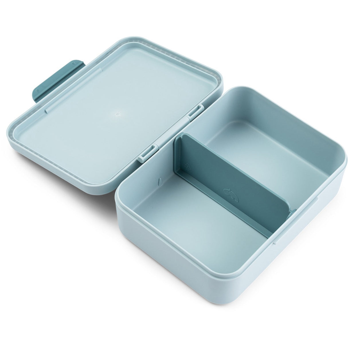 DonebyDeer Blue Lunch Box With Divider Tiny Farm