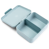 DonebyDeer Blue Lunch Box With Divider Tiny Farm