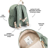 DonebyDeer Green Kids Backpack Playground 7,5 L