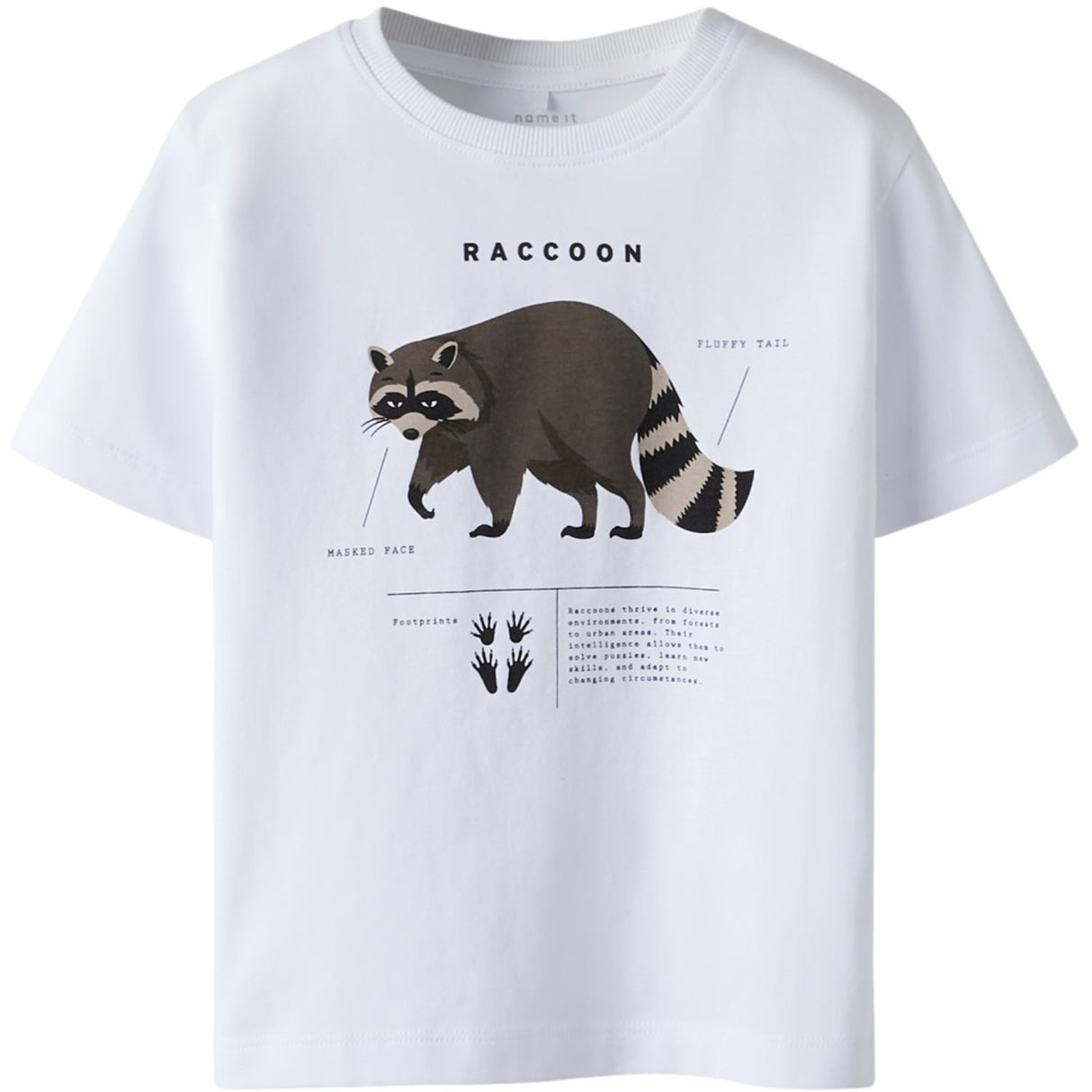 Name It Bright White Nmmkester Ss Nreg Top