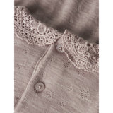 Name It Shadow Gray Nbfwang Wool Needle Ls Body W/Collar