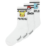 Name It Bright White Milton Pokemon 3-Pack Socks