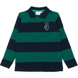 The New Navy Blazer Striped Pino L_S Pique Polo