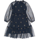 The New Navy Blazer AOP Rudelle L_S Dress