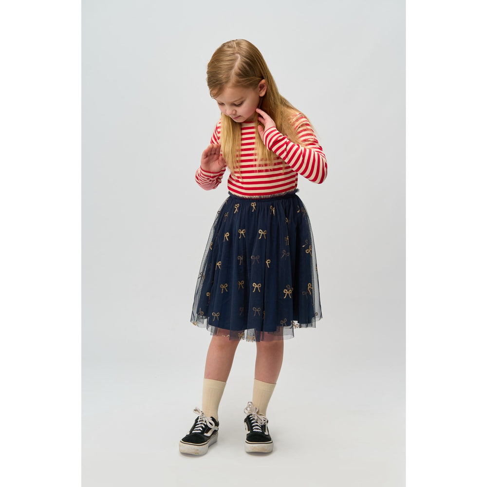 The New Navy Blazer AOP Rudelle Skirt