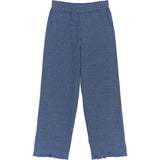 The New Navy Blazer Rina Wide Glitter Rib Pants