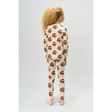 The New Gardenia Cat AOP Holiday Rib Night Set