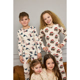 The New Gardenia Dino AOP Holiday Rib Night Set